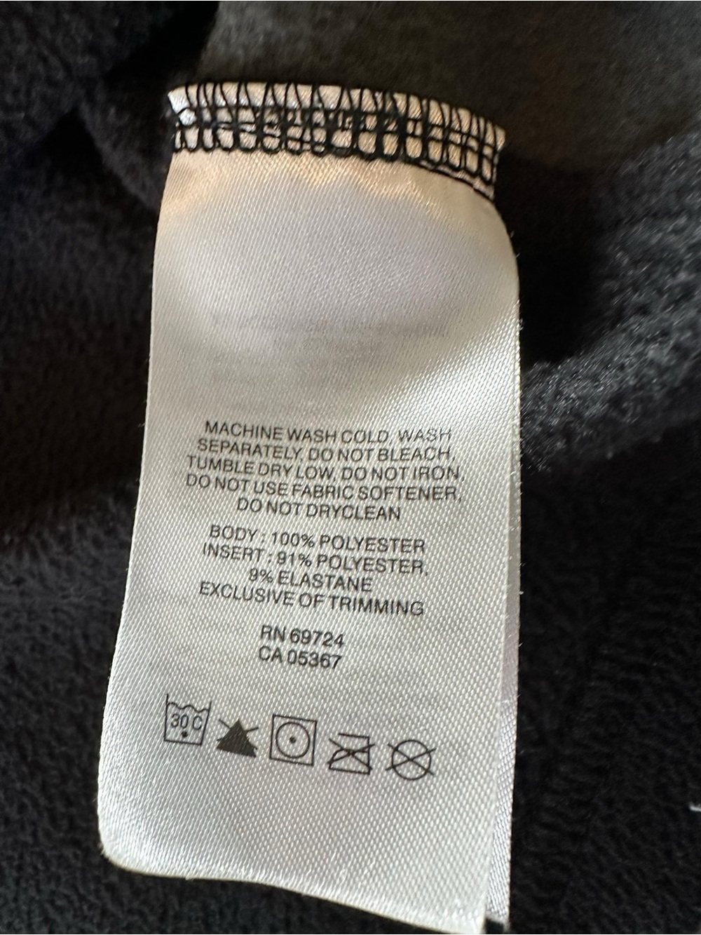 Columbia Men’s Black Fleece Crewneck with Gray Shoulder & Side Panels Large - Picture 11 of 11